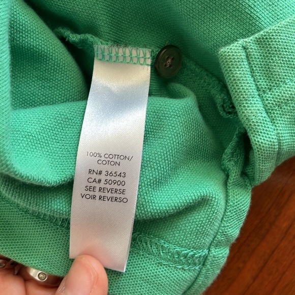 Calvin Klein Light Green Men’s Polo Shirt - Picture 8 of 8